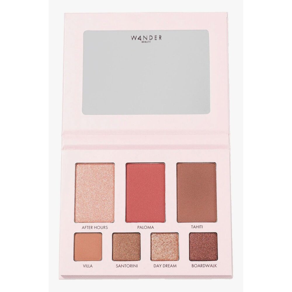 Wander Beauty Getaway Island Hop Eye & Face Palette NEW IN BOX